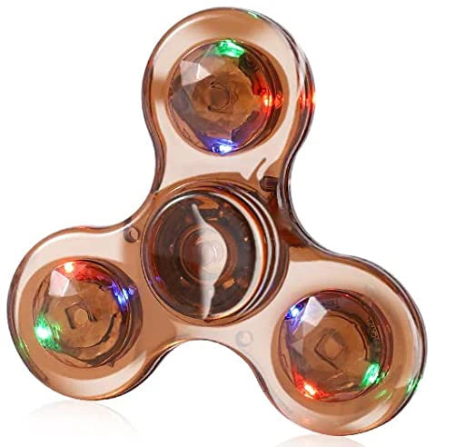 Spinner de Cristal LED · Edición Colores