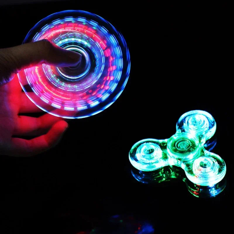 Spinner con Luz LED Brilla en la Oscuridad
