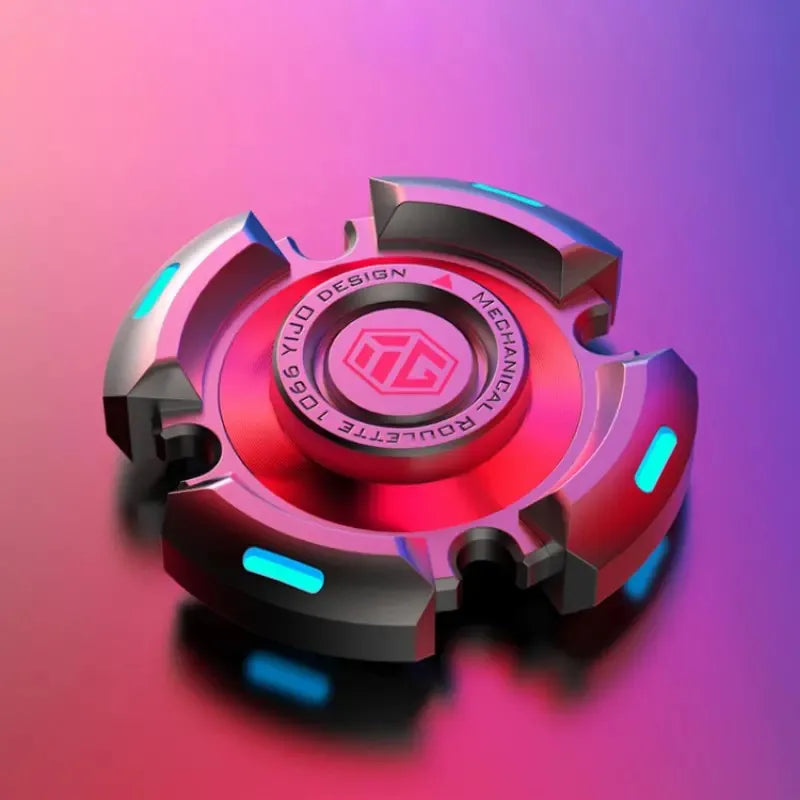 Spinner Metálico Premium con Luz