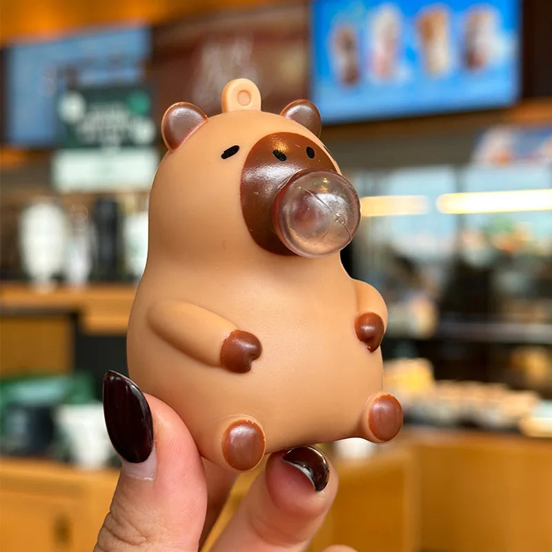 Capibara Blandito que Hace Burbujas