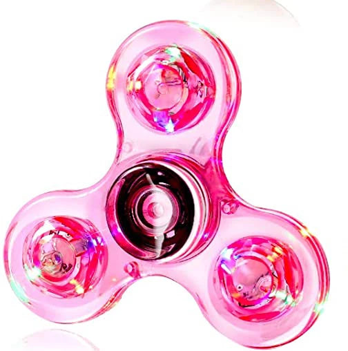 Spinner de Cristal LED · Edición Colores