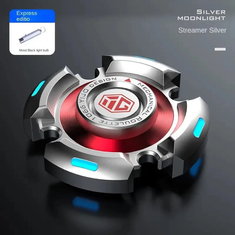 Spinner Metálico Premium con Luz