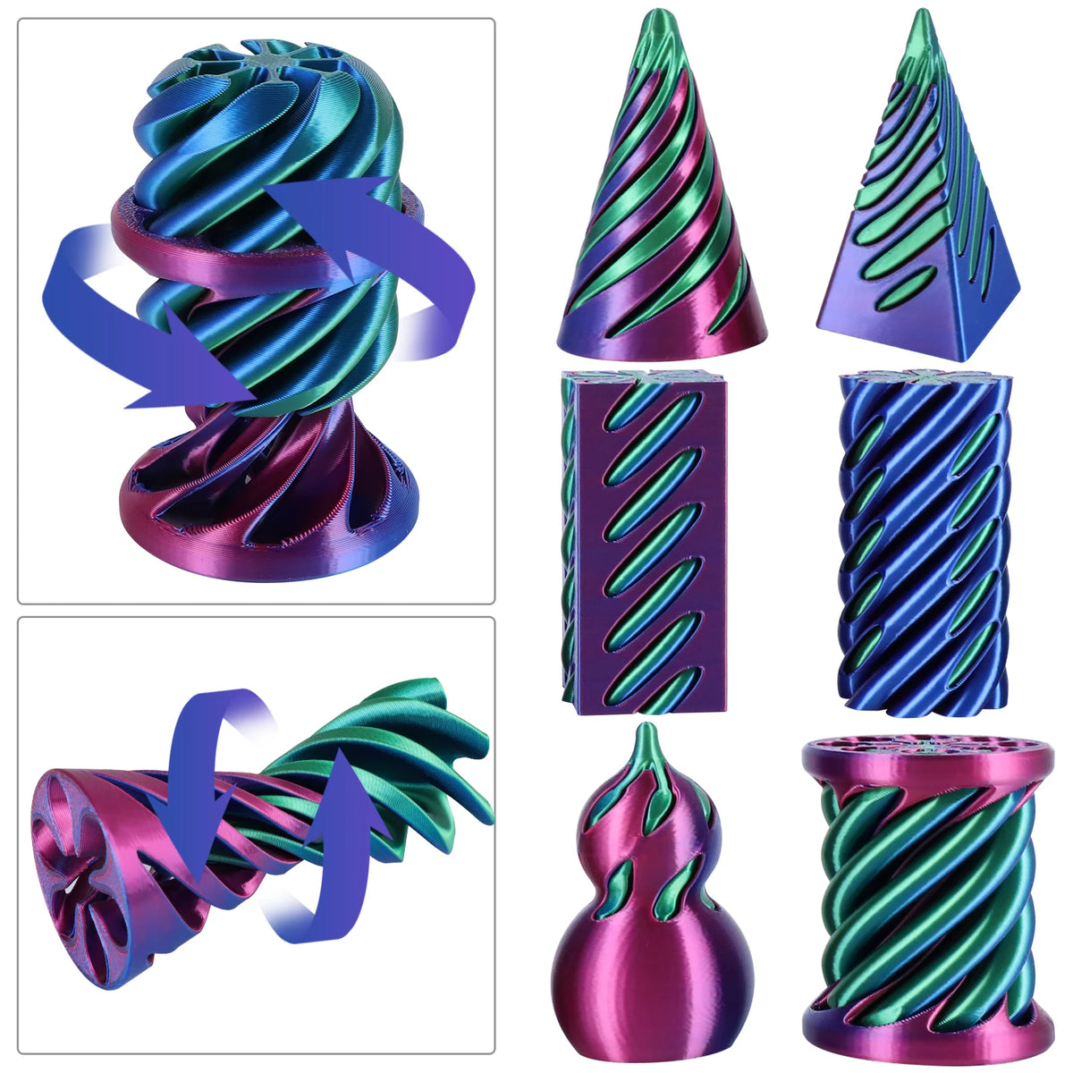 Espiral Imposible Fidget 3D
