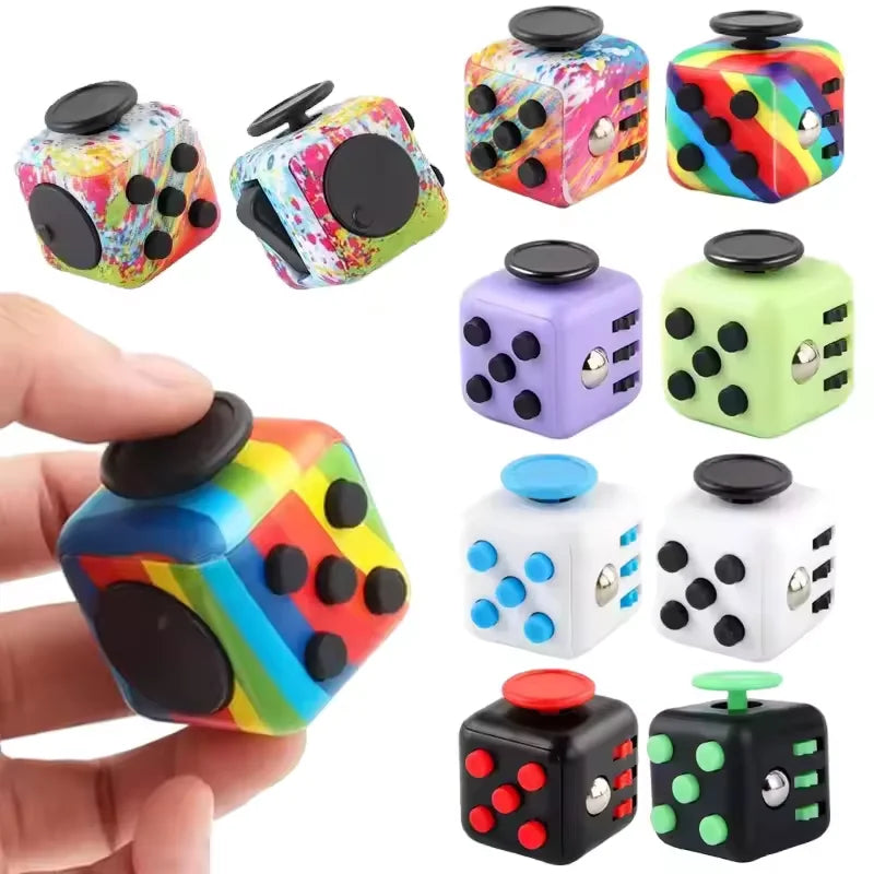 Cubo Fidget Mágico de Colores