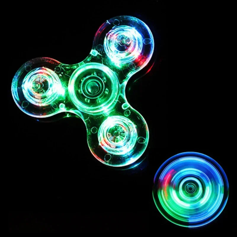 Spinner con Luz LED Brilla en la Oscuridad
