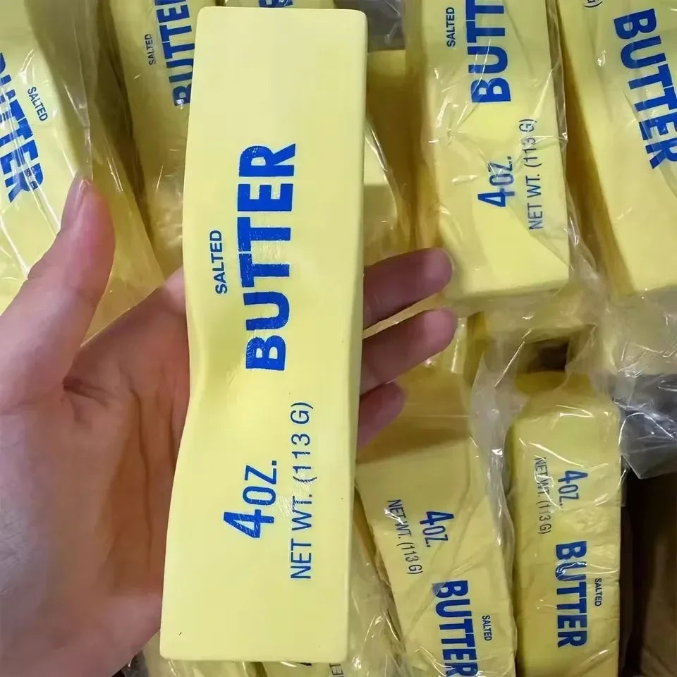 Barra de Mantequilla Elástica · Sabores