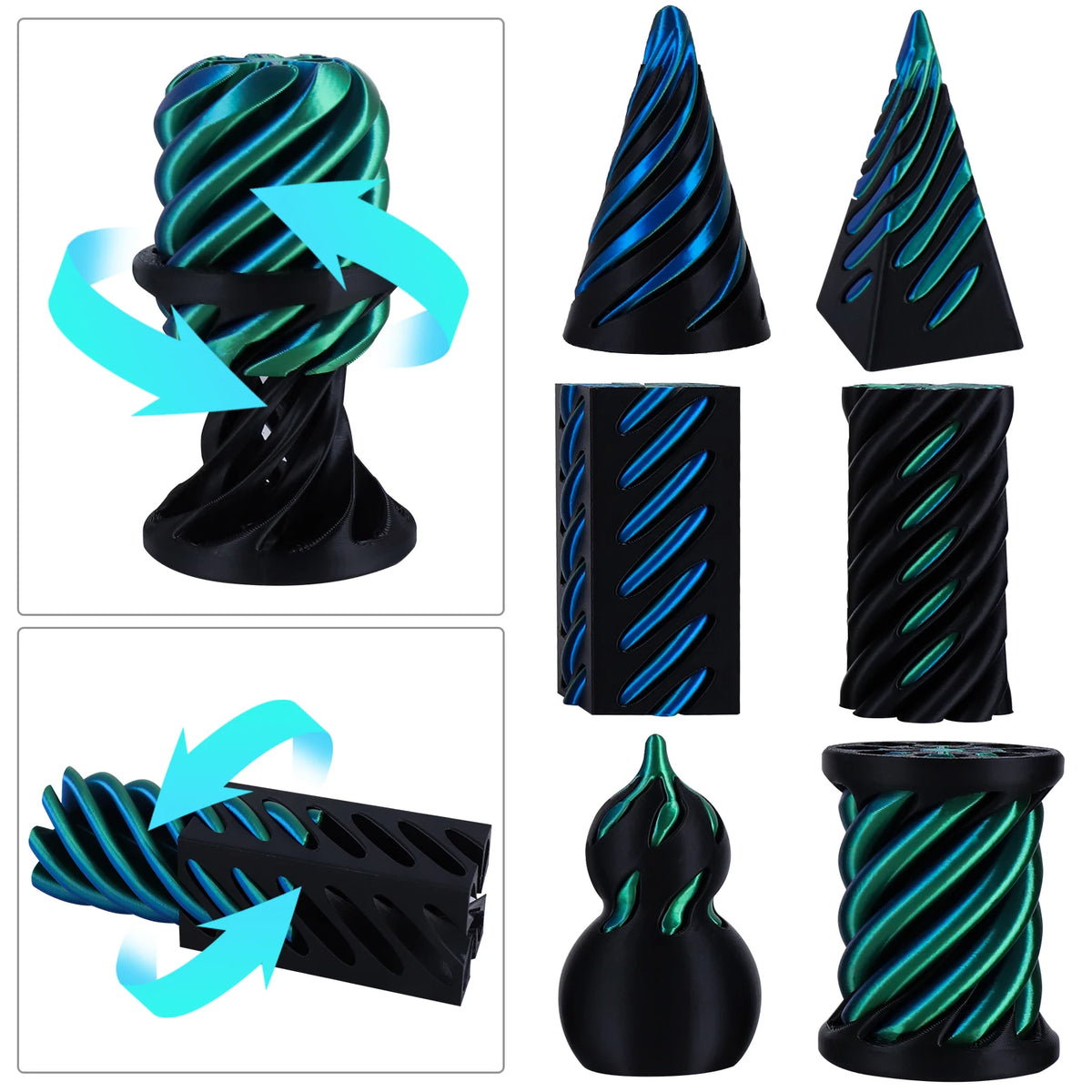 Espiral Imposible Fidget 3D