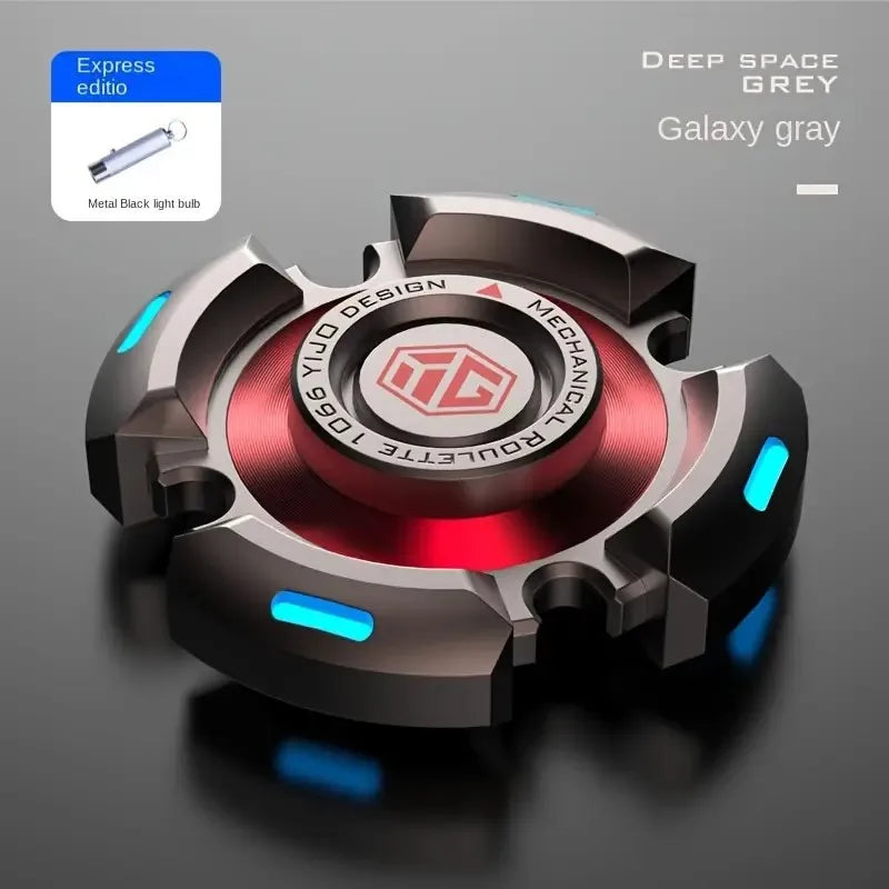 Spinner Metálico Premium con Luz