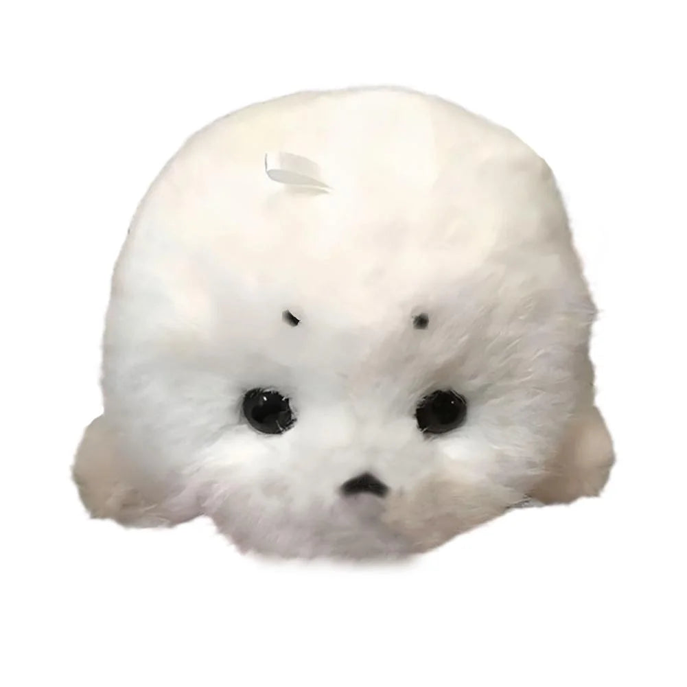 Llavero Foca de Peluche Esponjosa