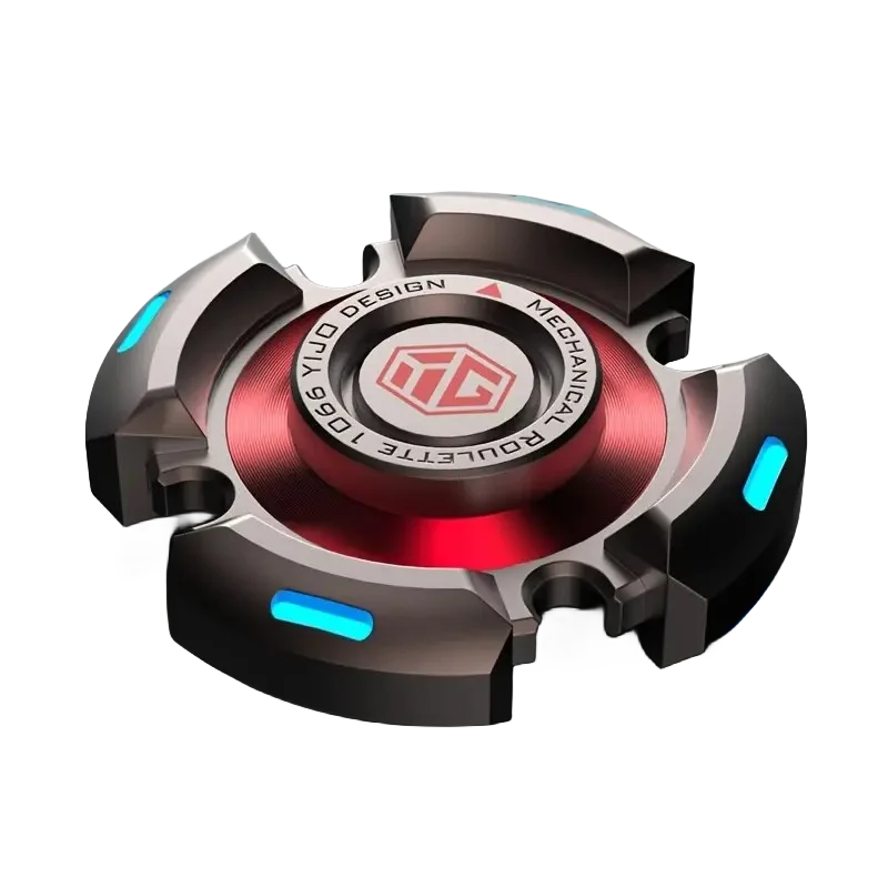 Spinner Metálico Premium con Luz