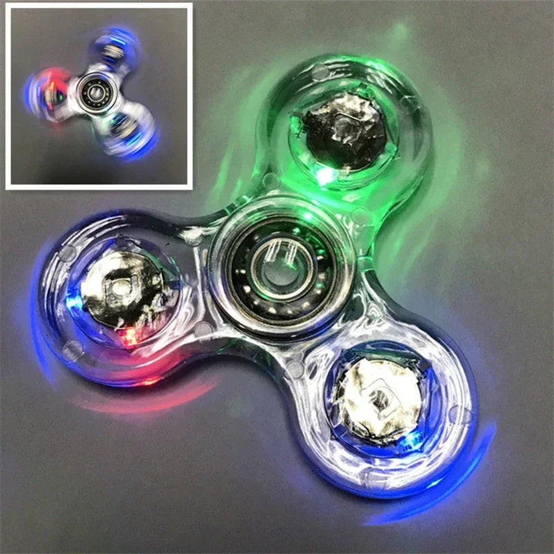 Spinner con Luz LED Brilla en la Oscuridad