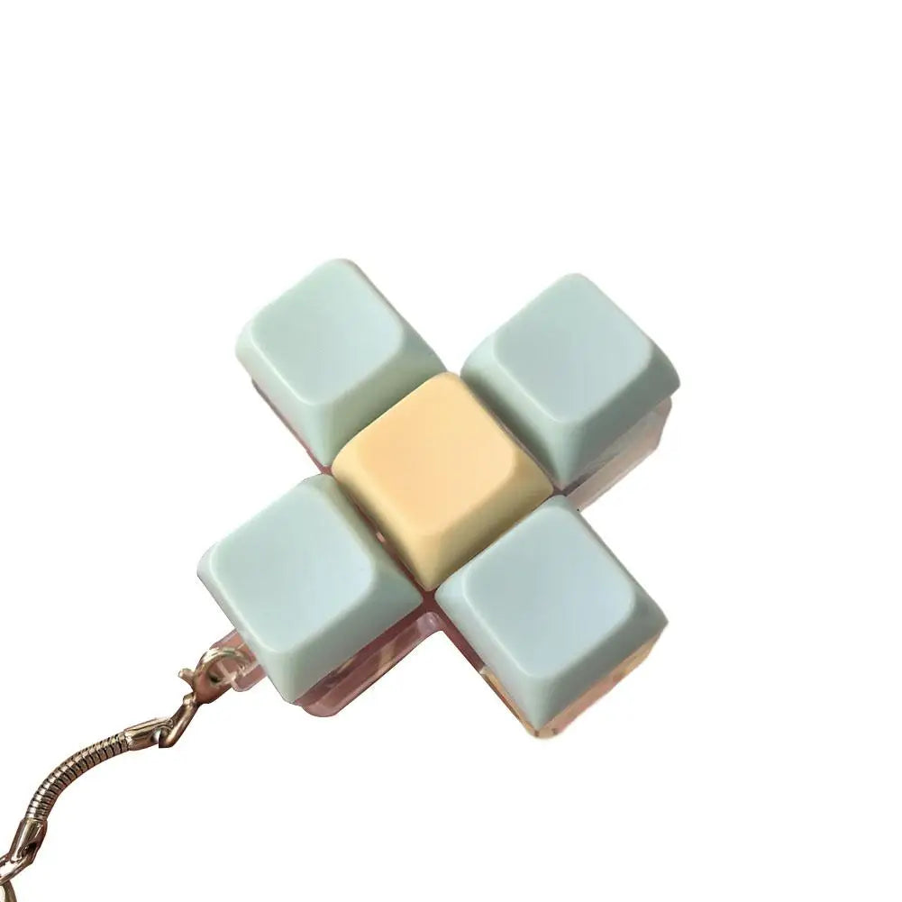 Llavero Teclas Pastel · Formas